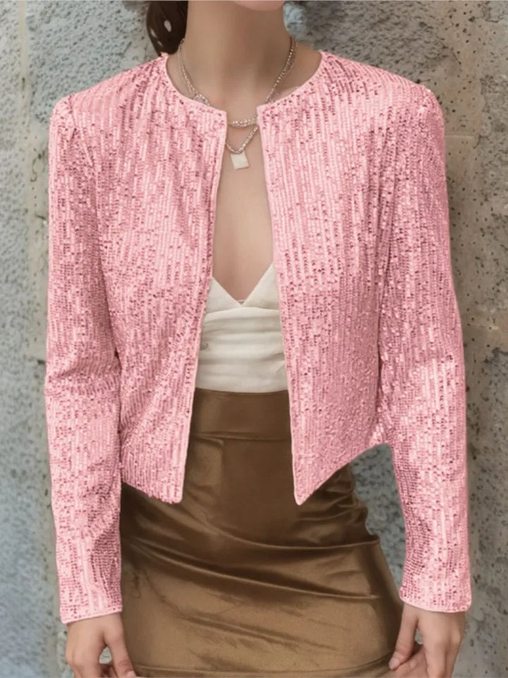 Blair Open Front Sequin Jacket