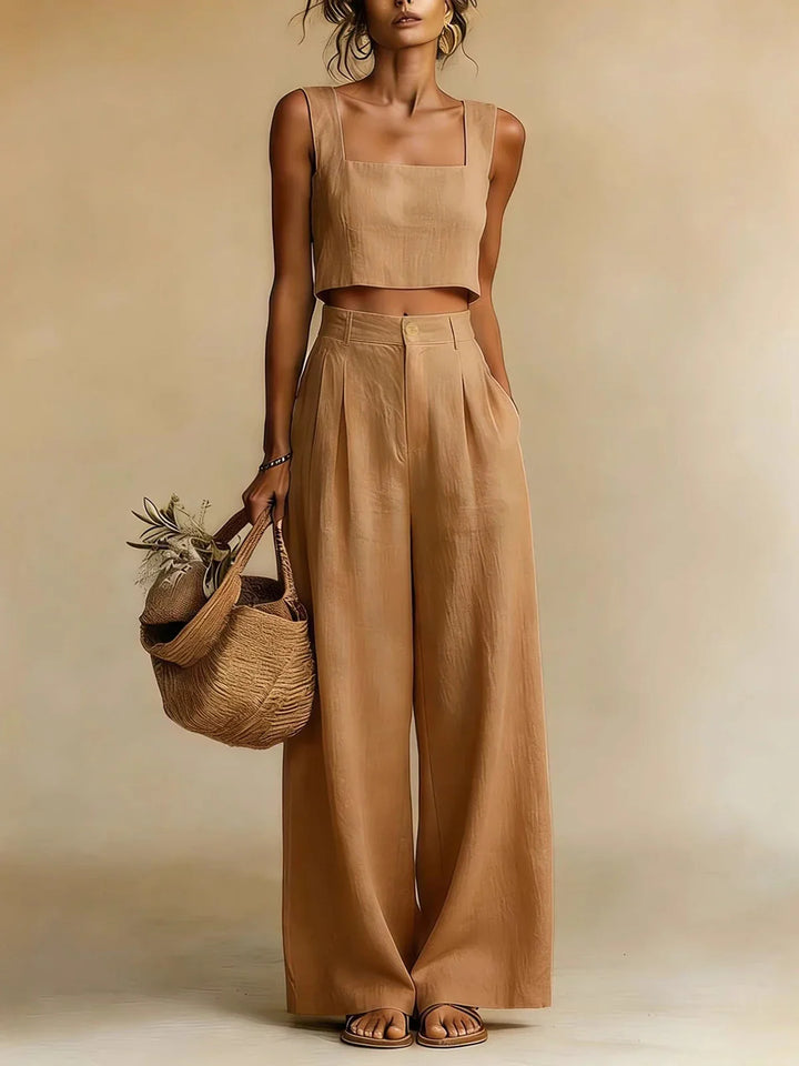 Amara Palazzo Pants Set