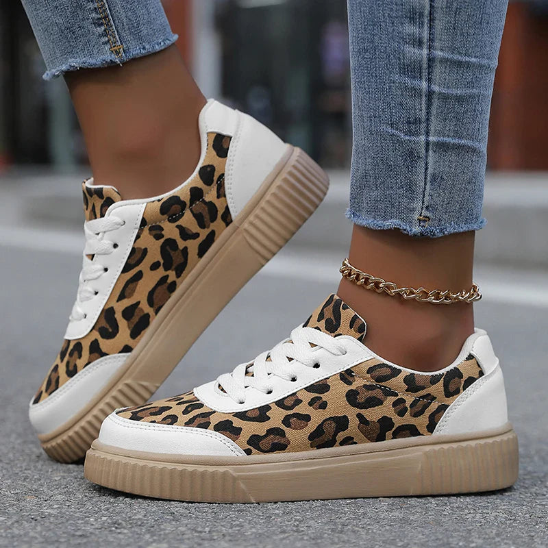 Savanna Leopard Sneakers