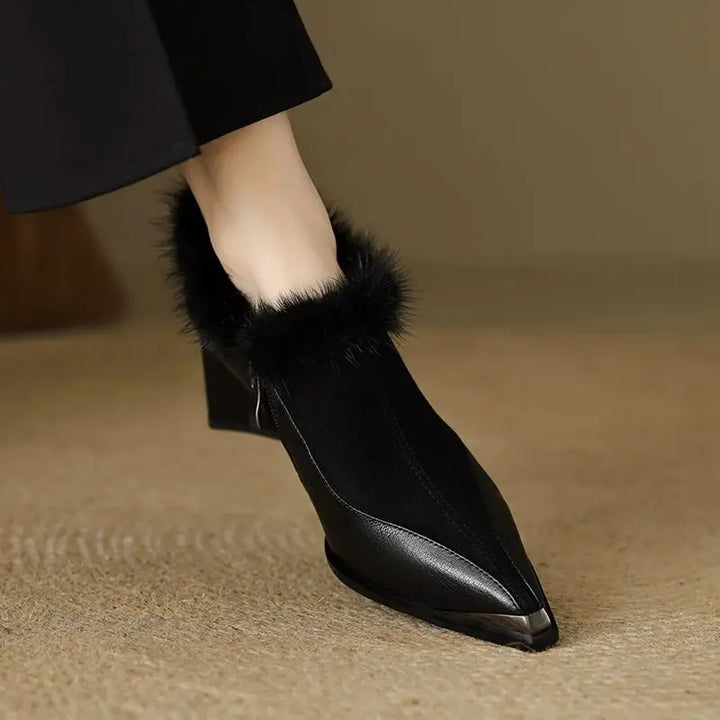 Faye Whisper Furry Boot