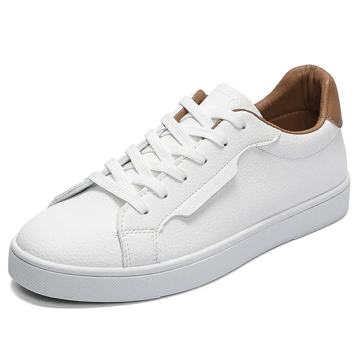 Garret Pebbled Leather Sneakers