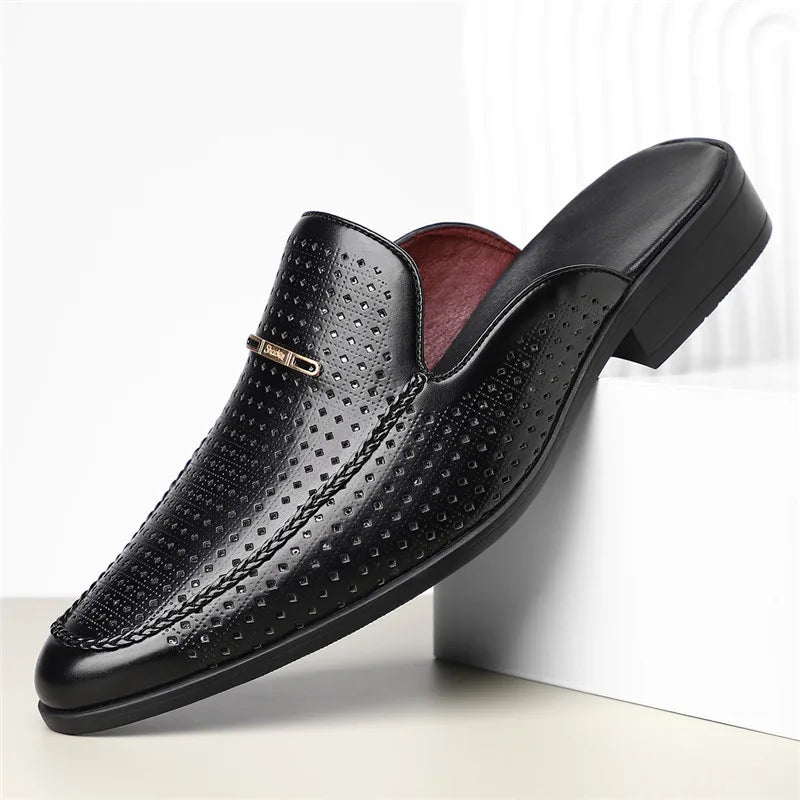 Landen Summer Genuine Leather Mules