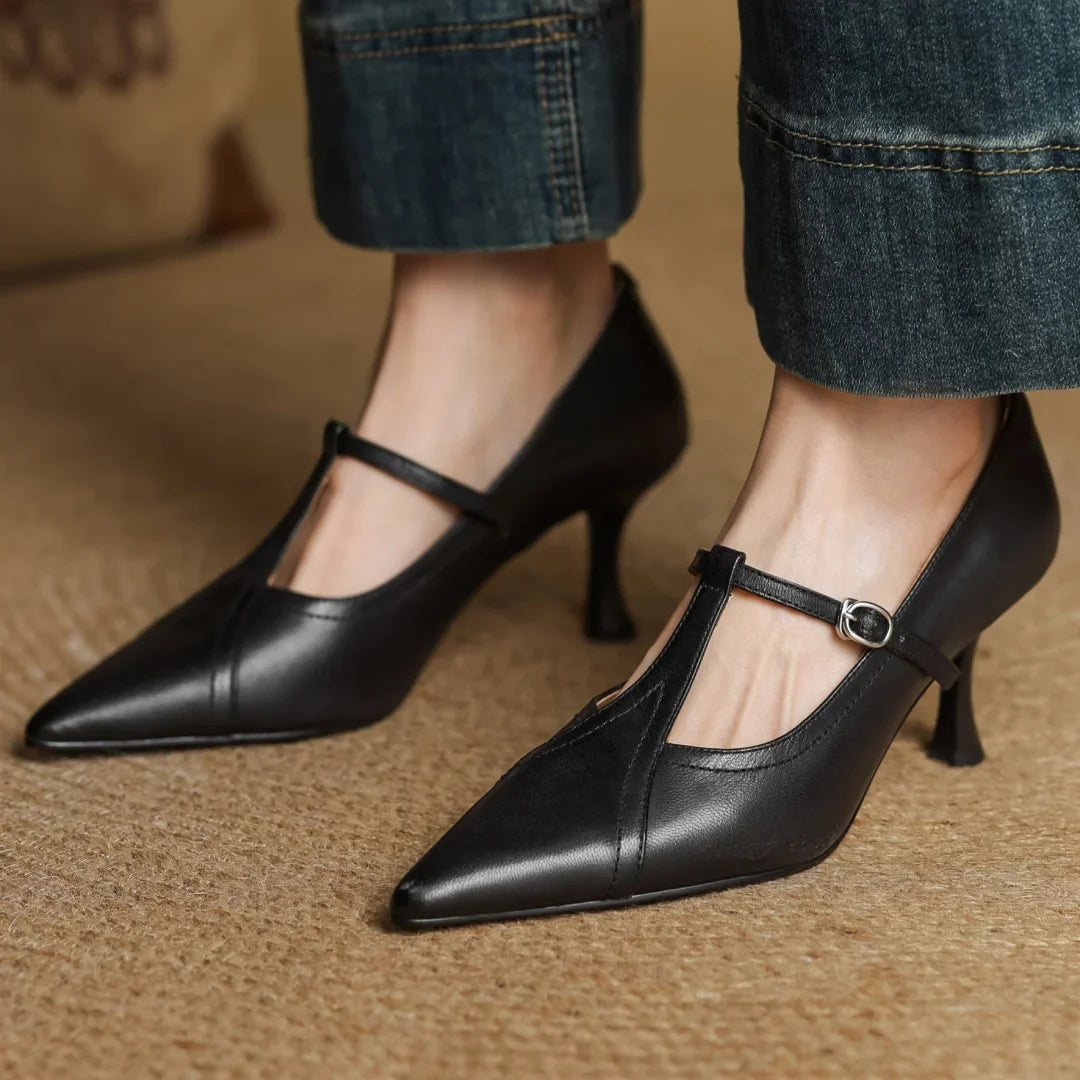 Guinevere Leather Pumps