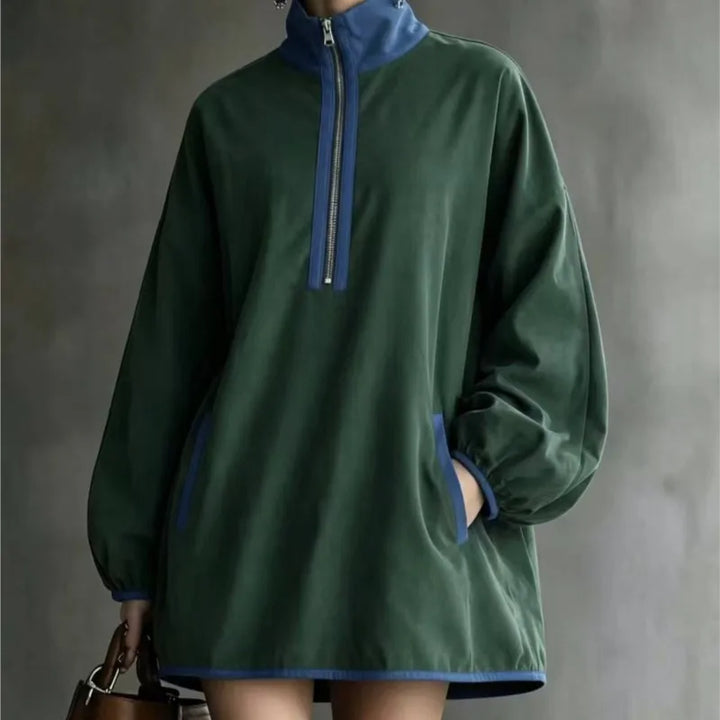 Harlan Half Zip Mini Dress