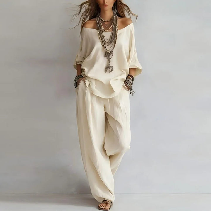 Cordella Off Shoulder Co-ord Set
