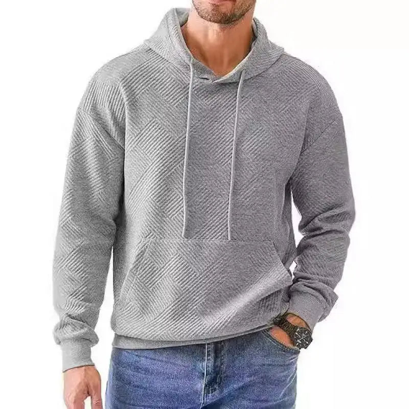 Lennox Textured Knit Hoodie