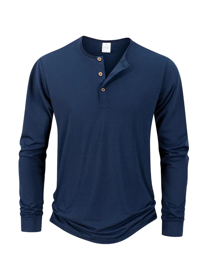 Lusso Henley Long Sleeve Shirt
