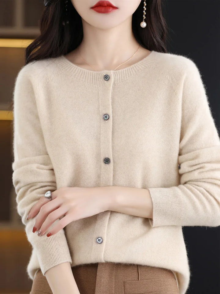 Sabrielle Button Front Cardigan