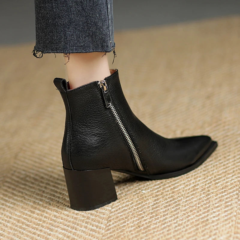 Estraa Genuine Leather Boots