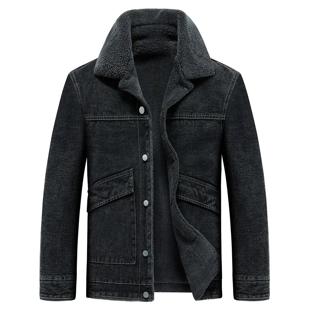 Cassetta Denim Fleece Jacket