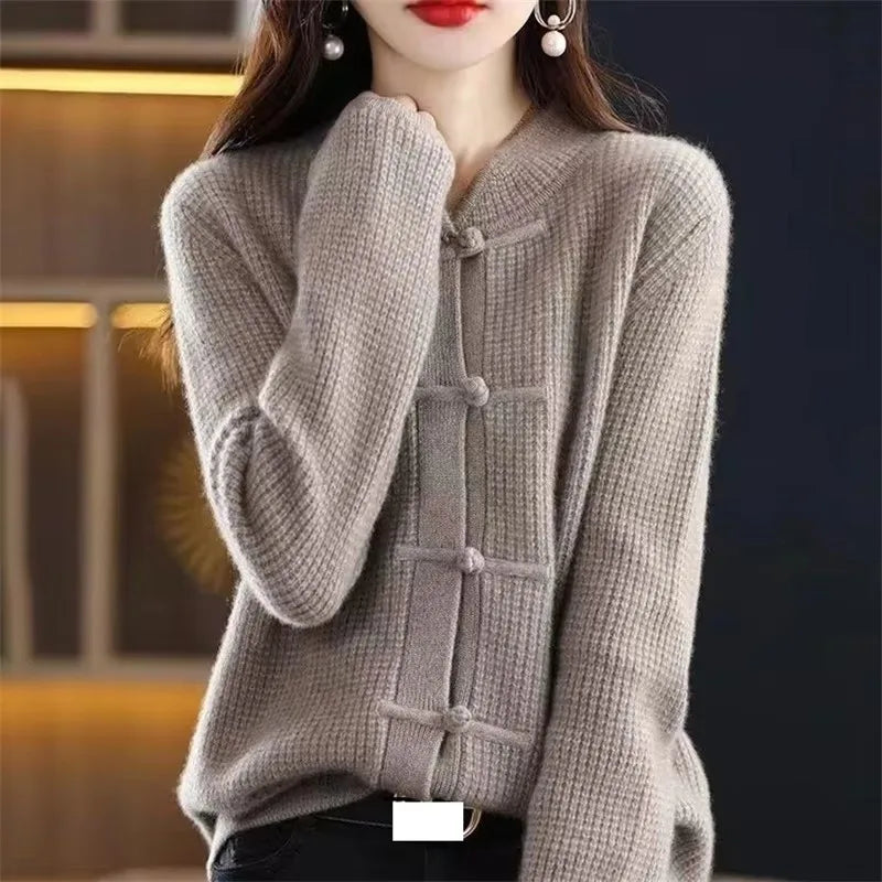 Adalyn Stand Collar Sweater