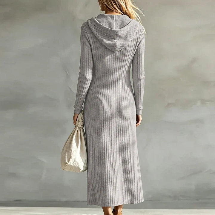 Estelle Half Zip Hoodie Dress