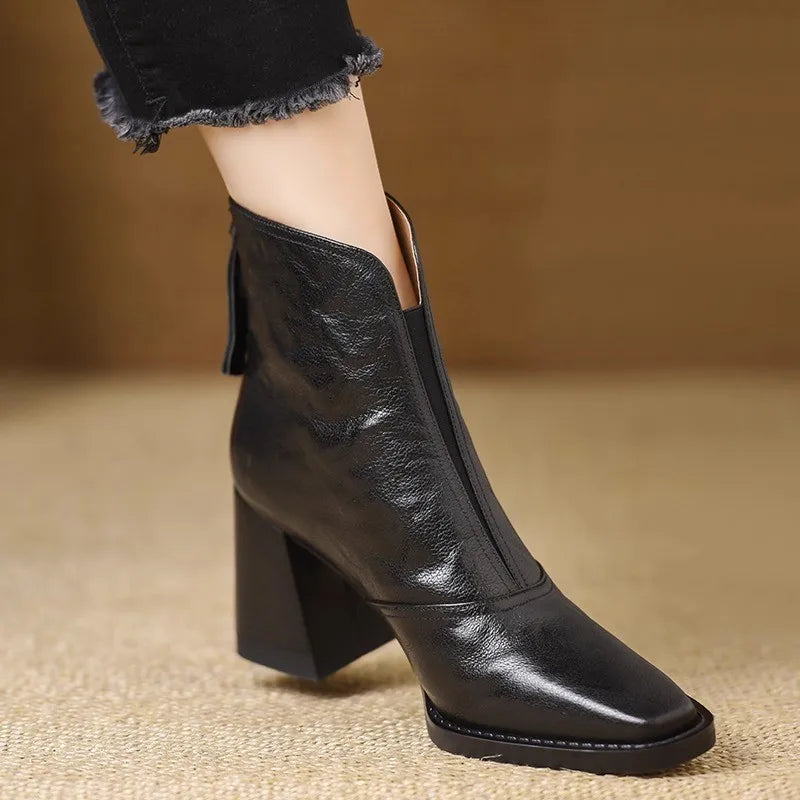 Lavista Leather Ankle Boots