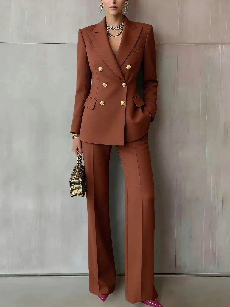 Beatrix Double Breasted Pantsuit