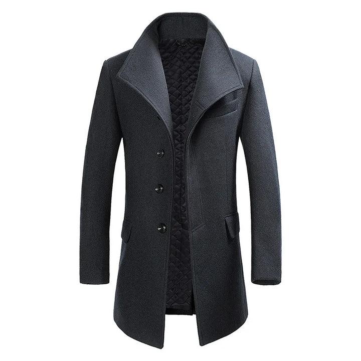 Vance Classic Quilted Overcoat