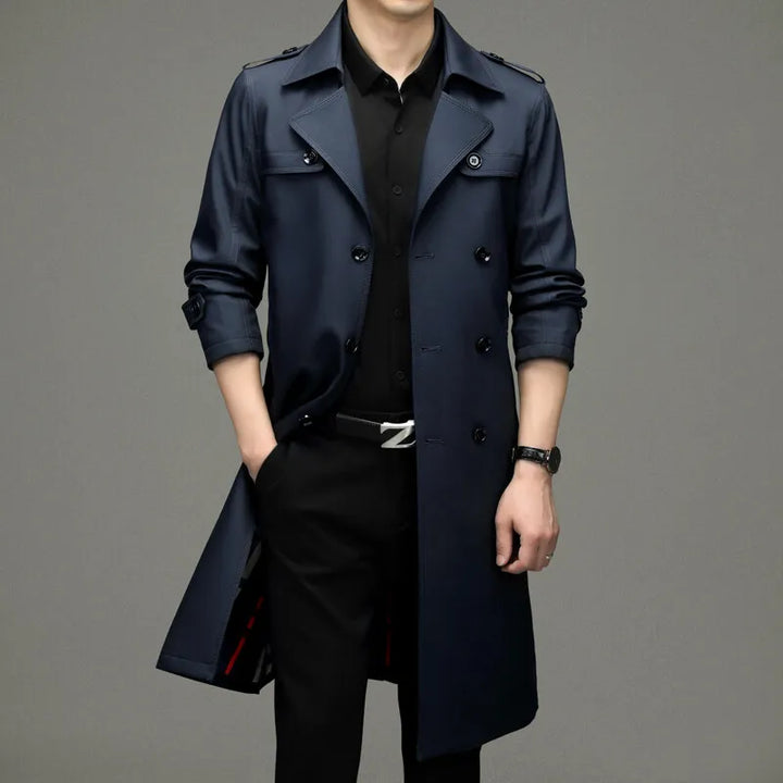 Zurich Long Trench Coat