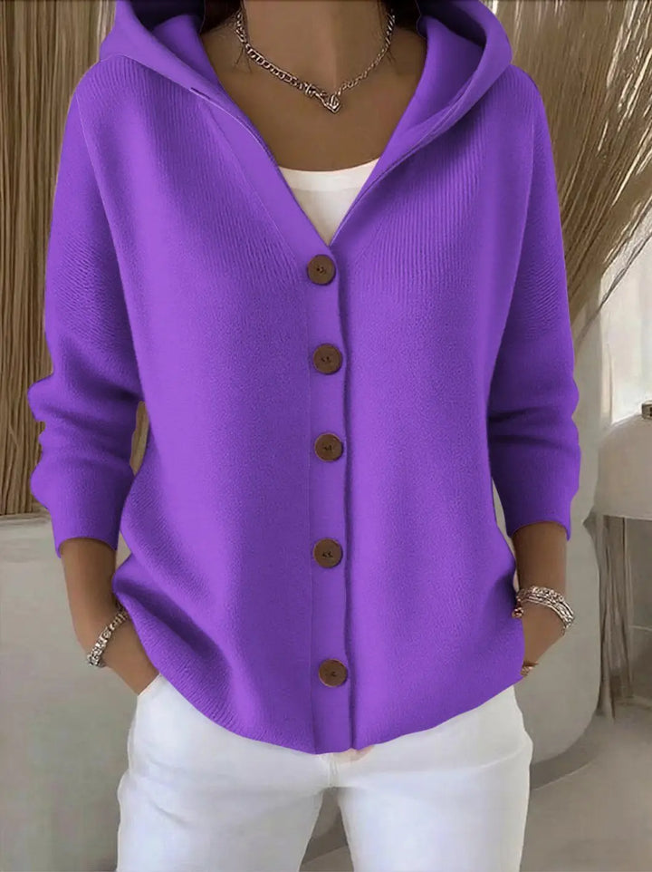 Eliana Hooded Knit Cardigan