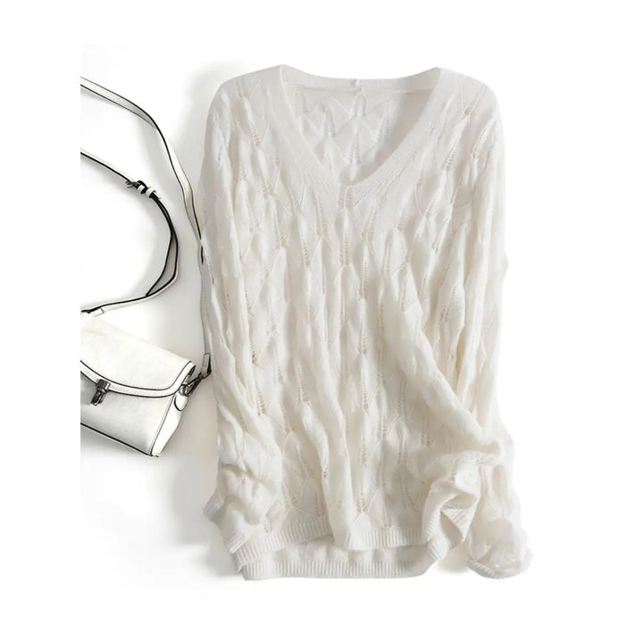 Josafine Hollow Knit Top