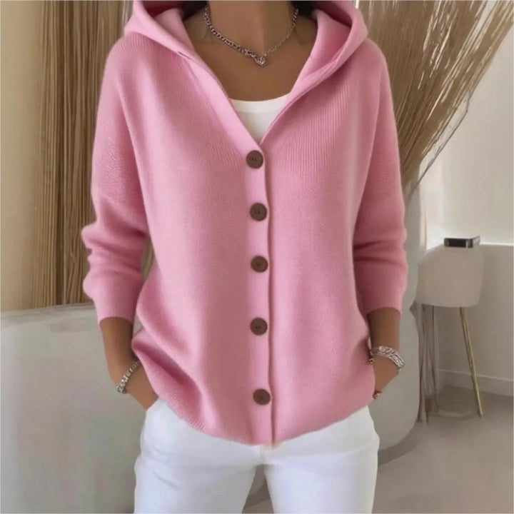 Eliana Hooded Knit Cardigan