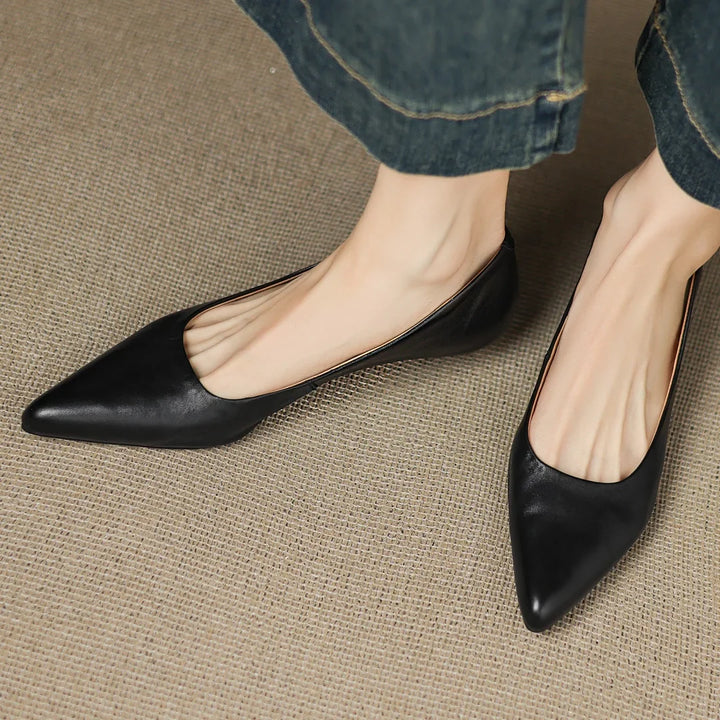 Monica Leather Pumps