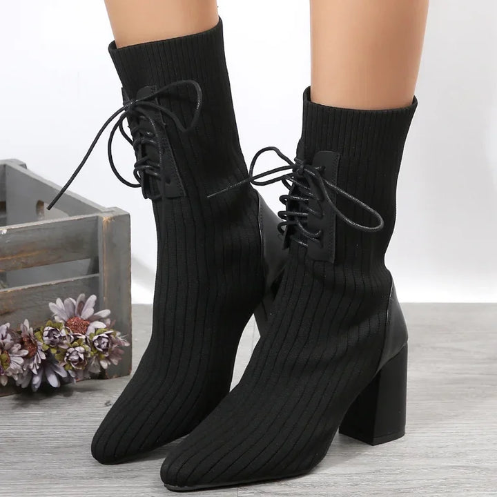 Shannon Sock Ankle Boots