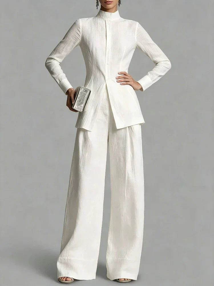 Lindsey Peplum Two-Piece Set
