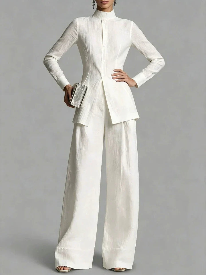 Lindsey Peplum Two-Piece Set