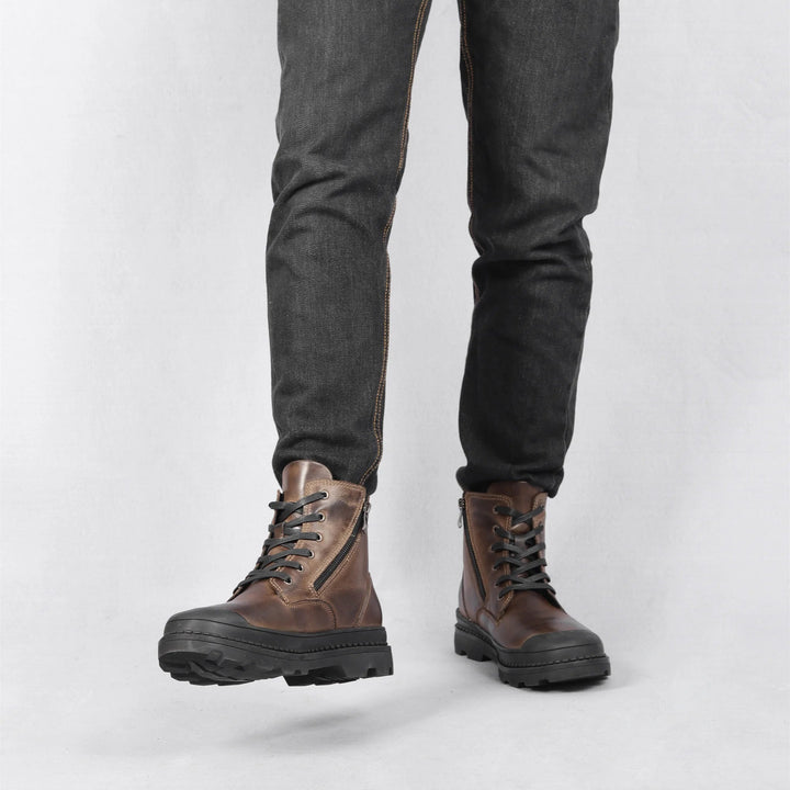 Lucciano Prestige Leather Boots