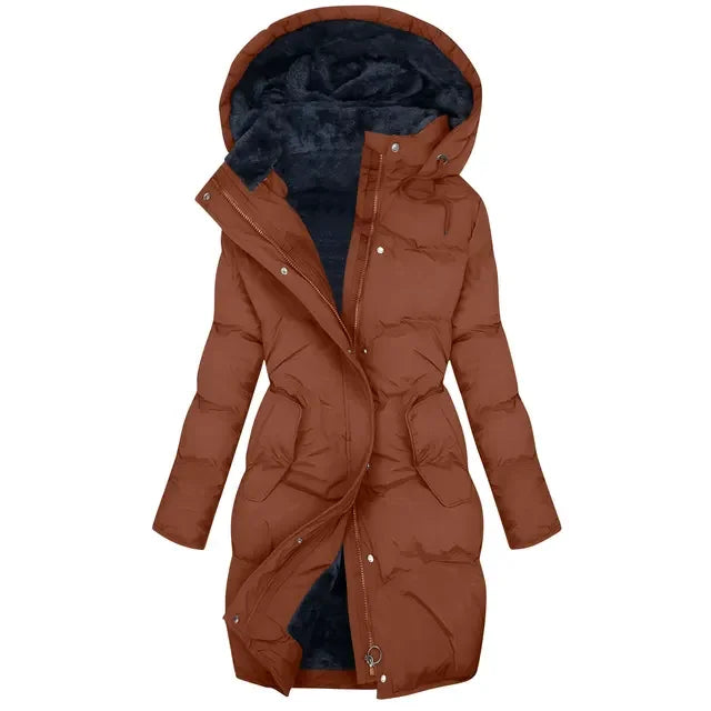 Harriet Drawstring Waist Puffer