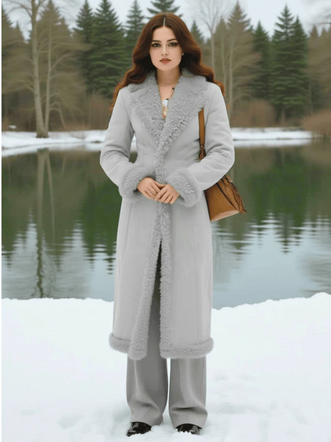 Frankie Fleece Overcoat