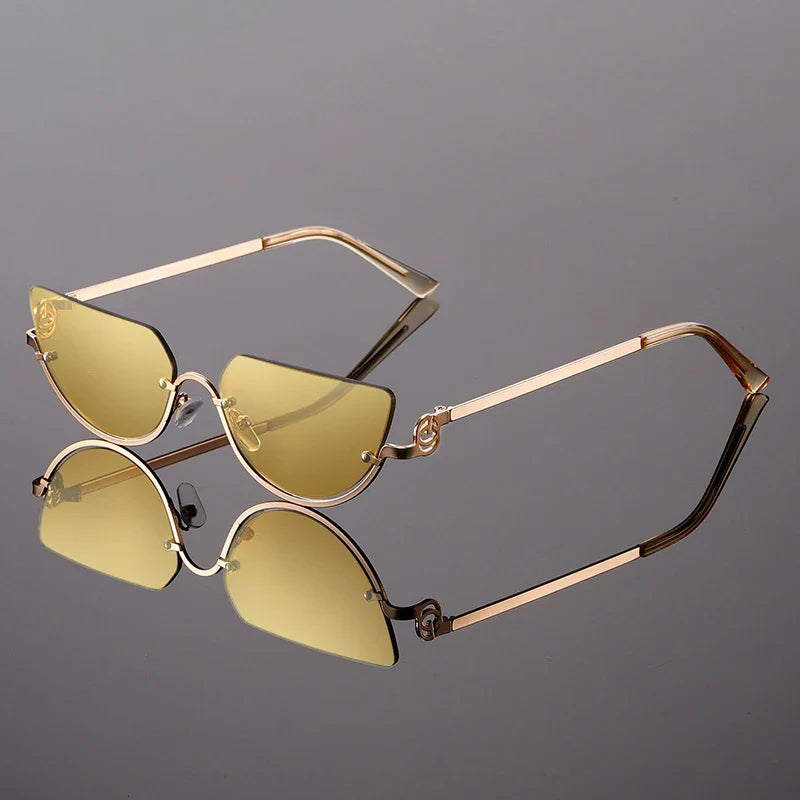 Alanda Rimless Sunglasses