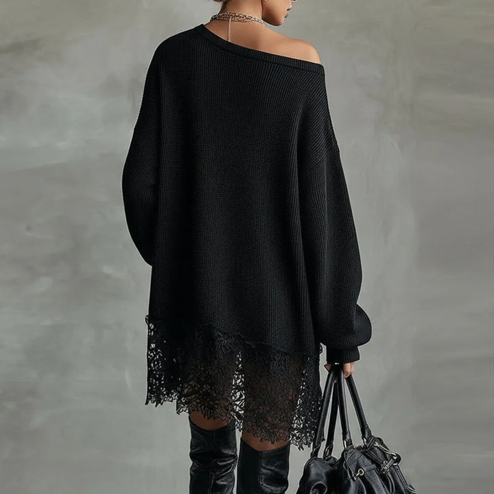 Odessa Off Shoulder Sweater Dress