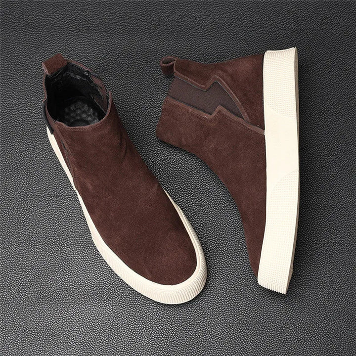 Nirvana Pull On Suede Sneakers