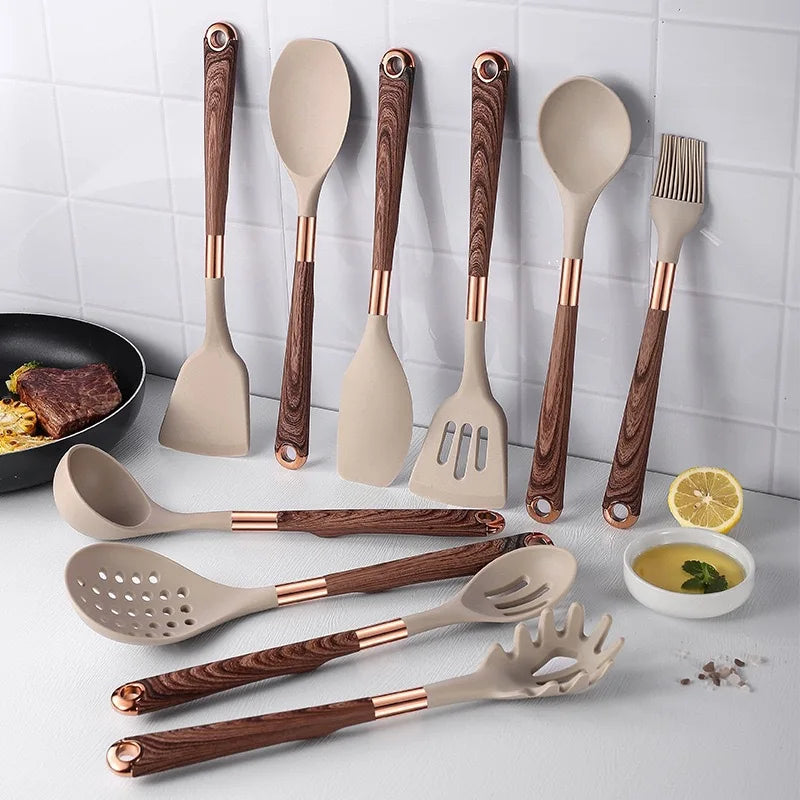 Wood Grain Silicone Kitchenware