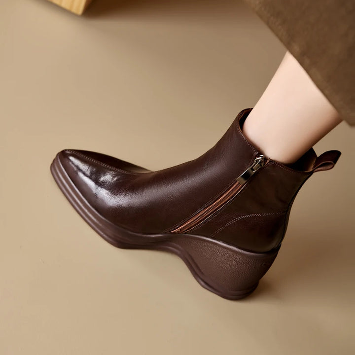 Frenchie Genuine Leather Boots