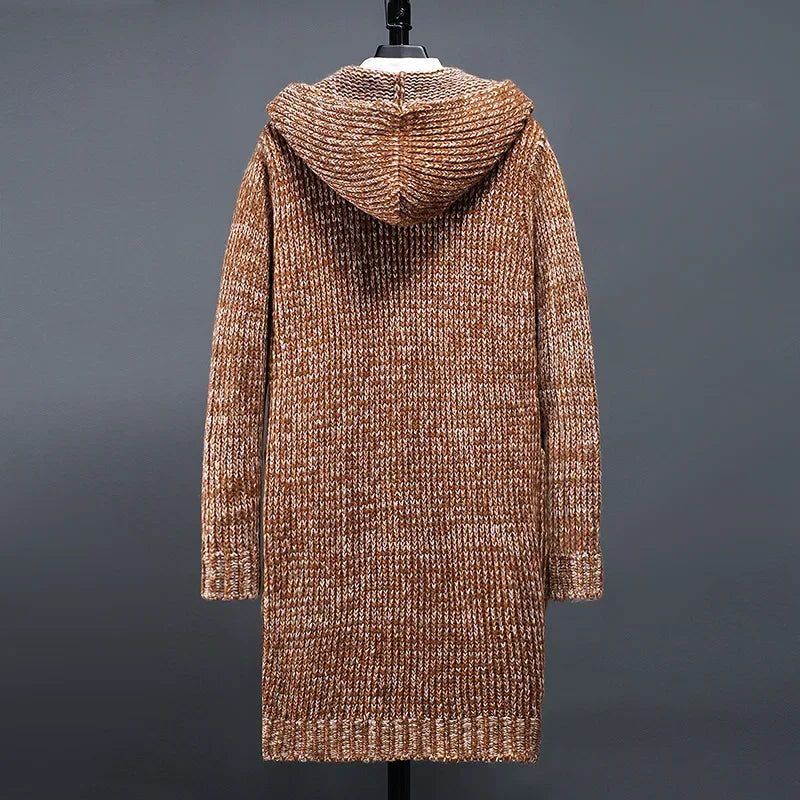 Rosseau Knitted Long Cardigan