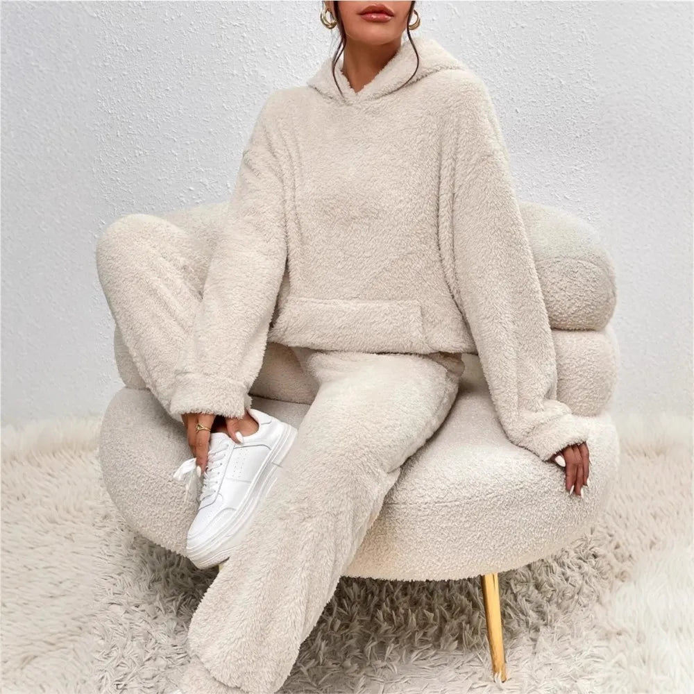 Magnolia Cozy Hooded Fleece Set
