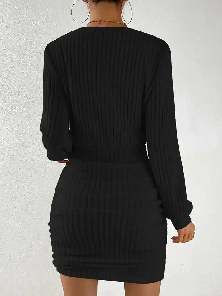 Corvina Off Shoulder Sweater Dress
