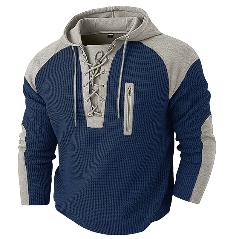 Declan Lace Up Hoodie