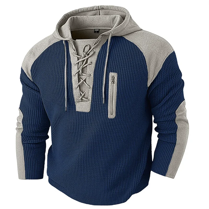 Declan Lace Up Hoodie