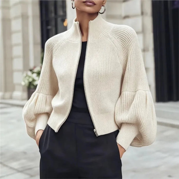 Noelani Full Zip Knit Cardigan