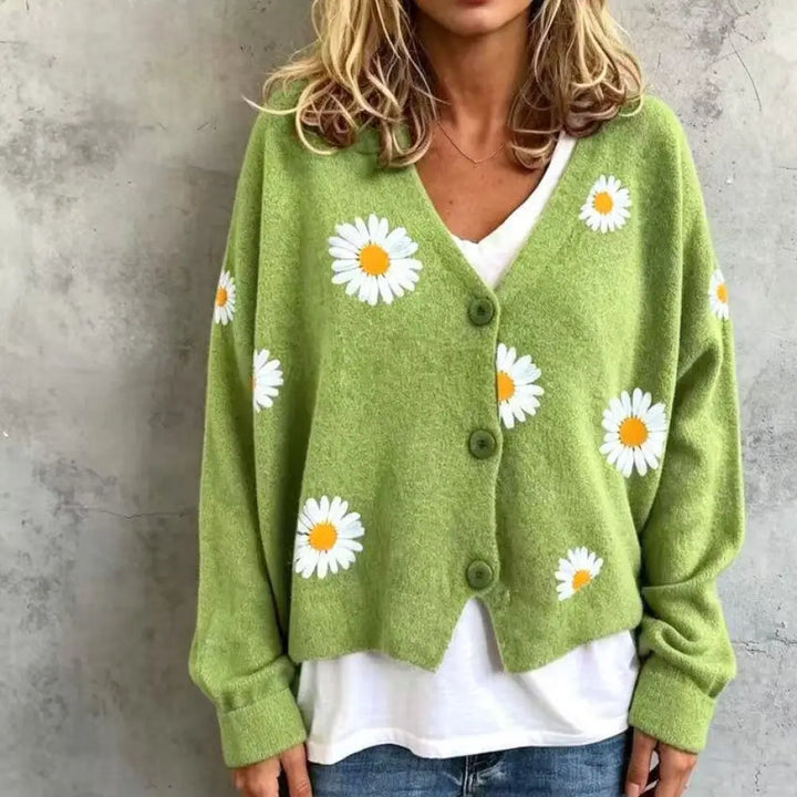 Yvette Button Front Cardigan