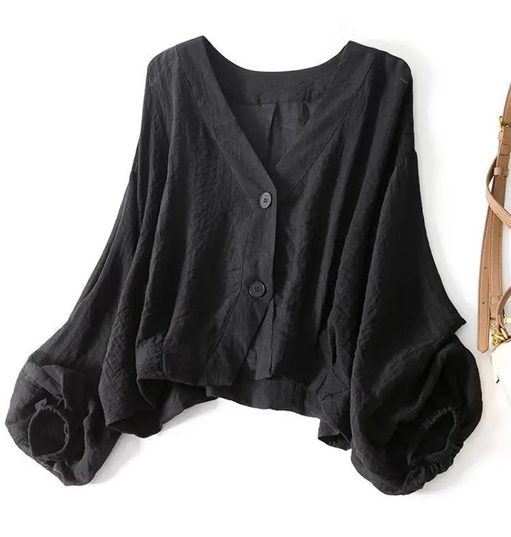 Juniper Summer Linen Blouse
