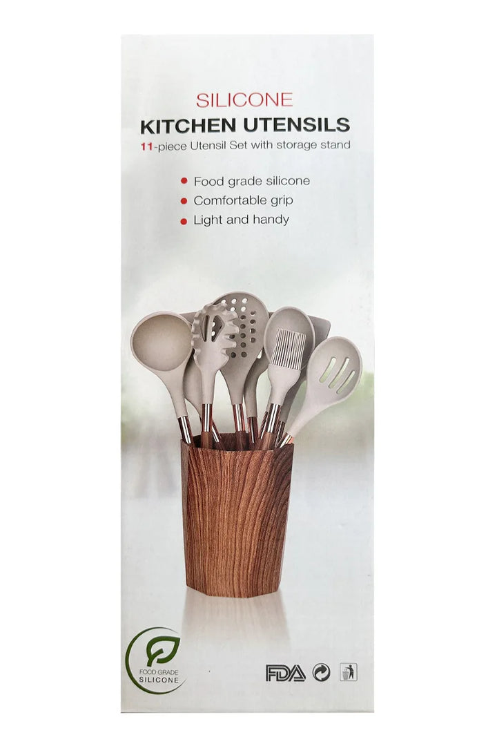 Wood Grain Silicone Kitchenware