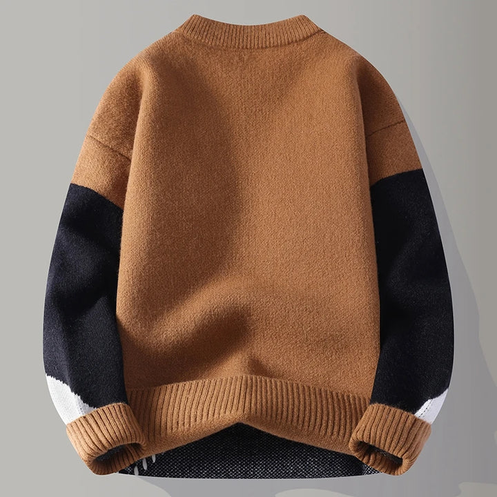 Apollo Patchwork Sweater