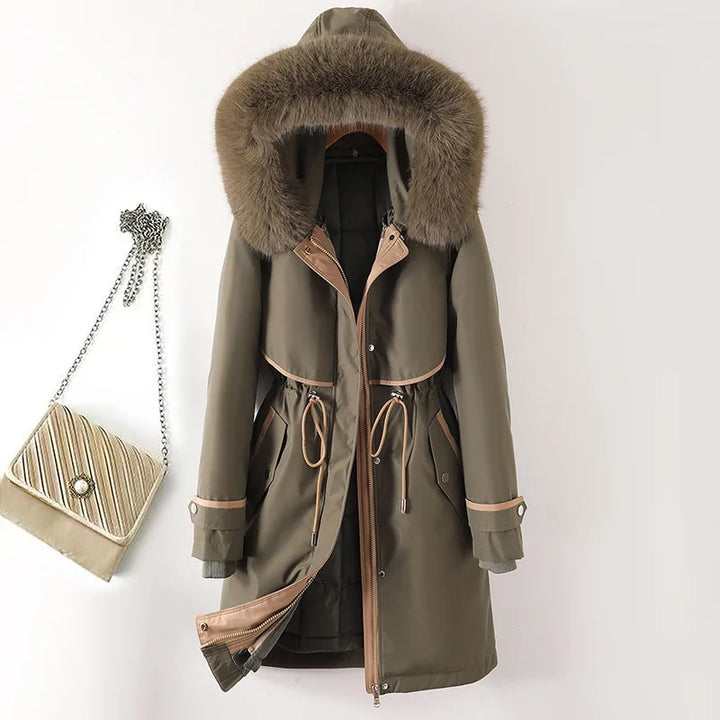Cocoon Long Fur Parka