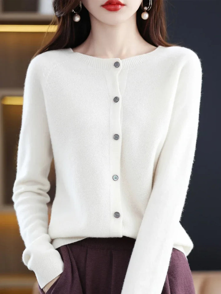 Sabrielle Button Front Cardigan