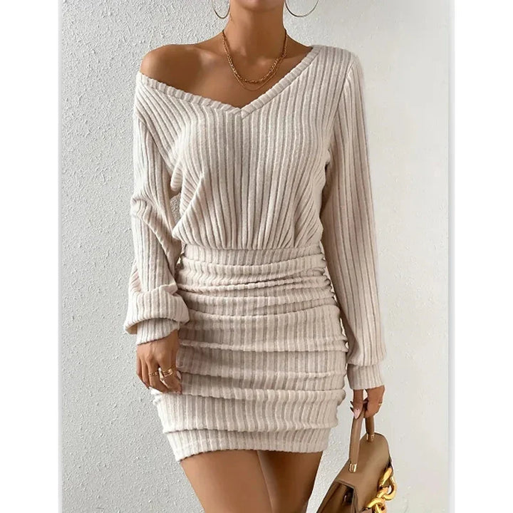 Corvina Off Shoulder Sweater Dress