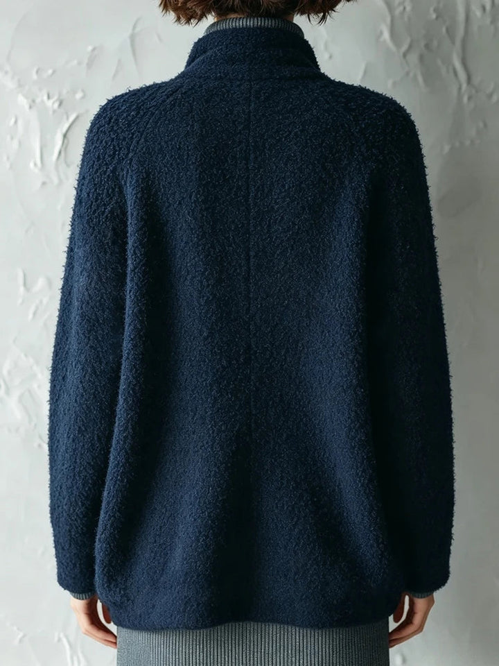 Celestine Bouclé Stand Collar Jacket