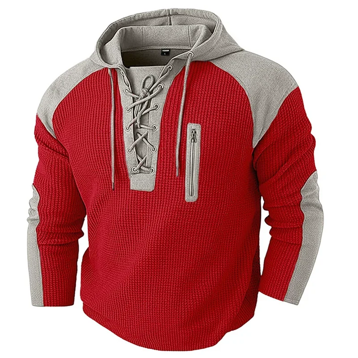 Declan Lace Up Hoodie